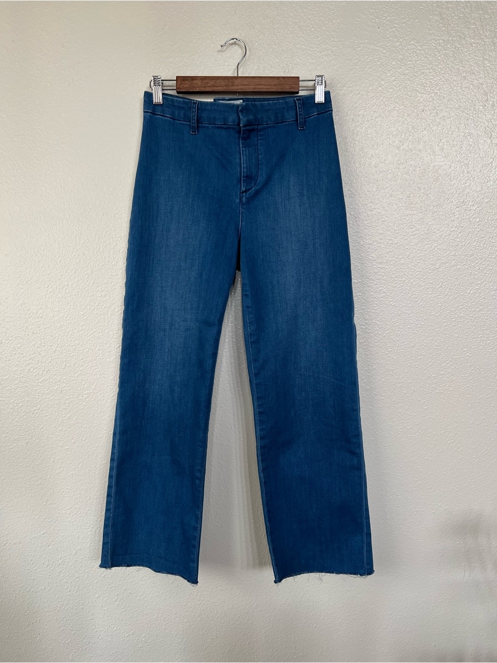 Frank & Eileen Kinsale Cropped Denim Trousers Size 8